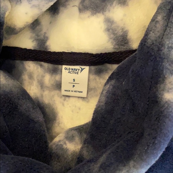 NWT Old Navy Active Tie Dye cowl neck fleece - Picture 3 of 4